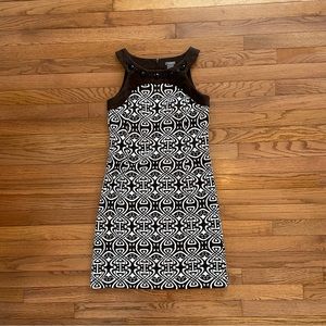 Ann Taylor Petite Brown Dress
